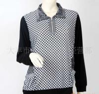 084長袖T恤 中老年秋裝優選，打造中年媽媽的時尚穿搭